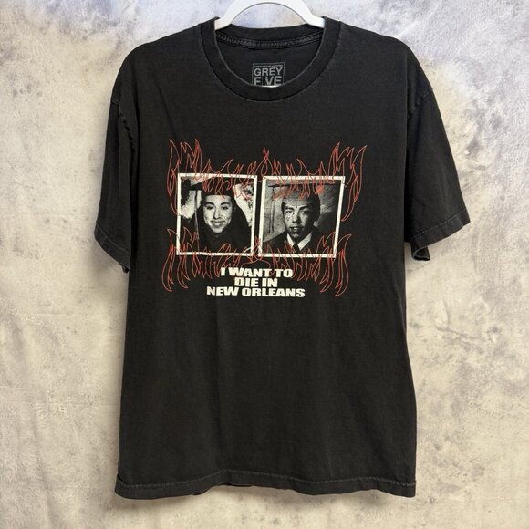 SuicideboyS Band " I Want To Die In New Orleans " T Shirt M 20.5x28 Hip Hop - Picture 2 of 6